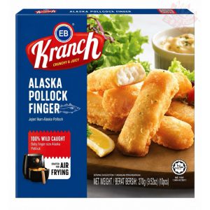 EB KRANCH Alaskan Pollock Fish Fingers 香酥阿拉斯加狭鳕鱼条