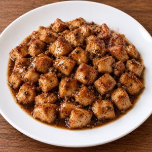 Blackpepper Chicken Cubes 黑胡椒鸡丁
