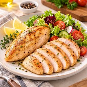 Steam Baked Chicken Breast Fillet 蒸烤鸡胸